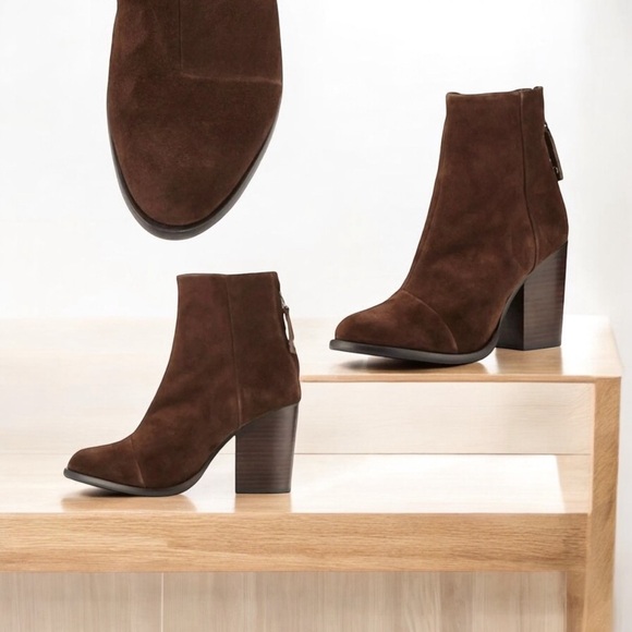 Rag & Bone women’s brown suede booties - Picture 1 of 5